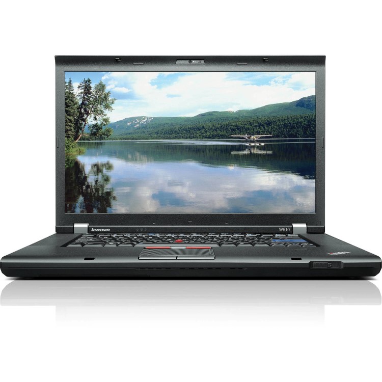 Refurbished Lenovo ThinkPad W510 Core i7 8GB 128GB 15.6 Inch Windows 10 Professional Laptop