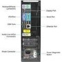 Refurbished Dell 7010 Core i7 3770 8GB 240GB SSD Windows 10 Professional Desktop