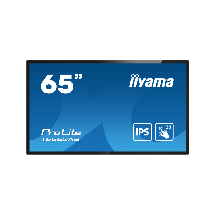 iiyama T6562AS-B1 65" IPS 4K UHD Touchscreen Interactive Display