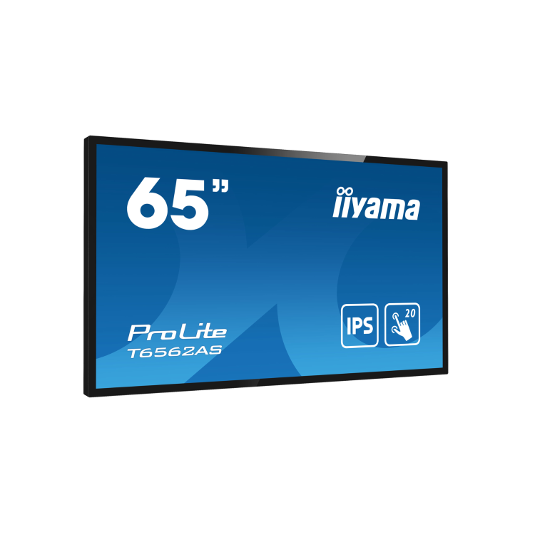 iiyama T6562AS-B1 65" IPS 4K UHD Touchscreen Interactive Display