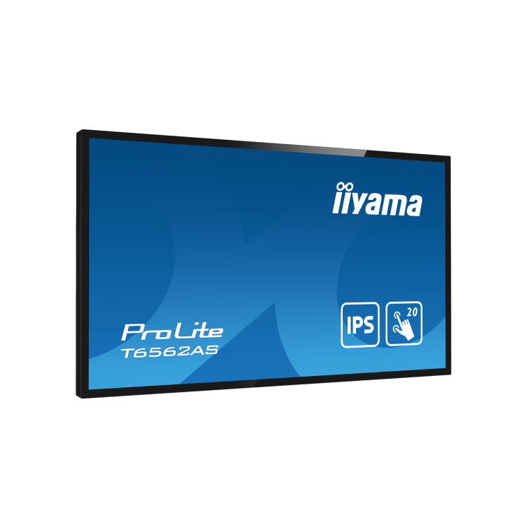 iiyama T6562AS-B1 65" IPS 4K UHD Touchscreen Interactive Display