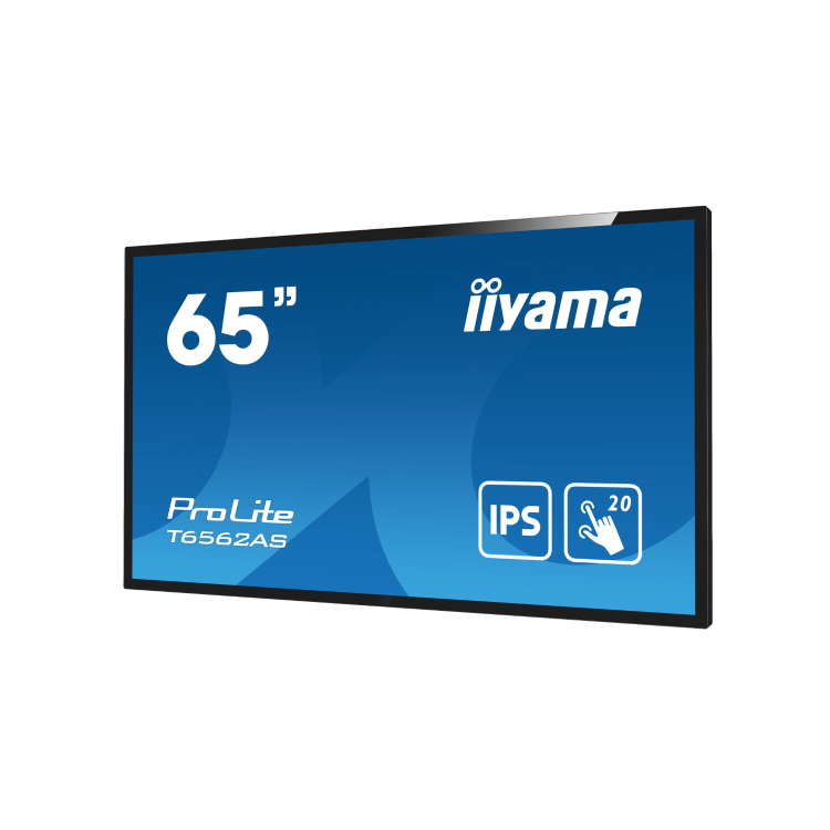 iiyama T6562AS-B1 65" IPS 4K UHD Touchscreen Interactive Display