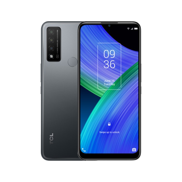 TCL 20R 5G 64GB 5G SIM Free Smartphone - Granite Grey