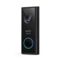 Eufy 2K HD Add-on Video Doorbell - Black