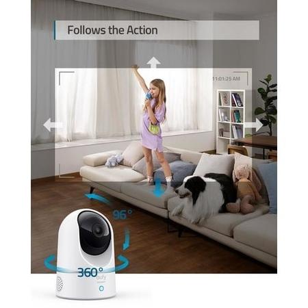 Eufy 2K Ultra HD Indoor Pan & Tilt Security Camera