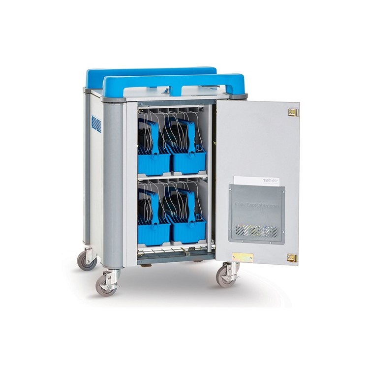 LapCabby TabCabby 20 Vertical Charge & Sync Charging Trolley