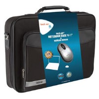 Tech Air 17.3" Black Laptop Carry Case and Silver Mouse