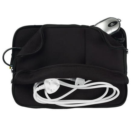 Tech Air 11.6" Black Sleeve Faux Fur lining