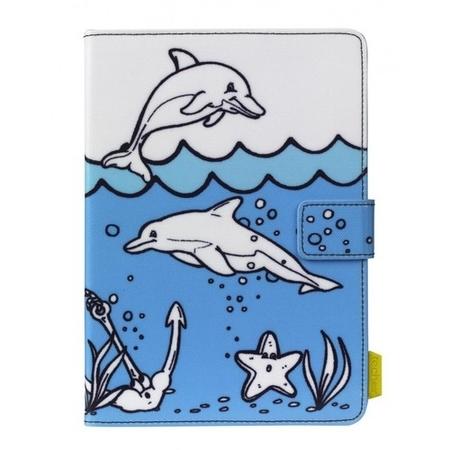 Tech Air 7-8" Universal Doodle Tablet Case - Dolphin