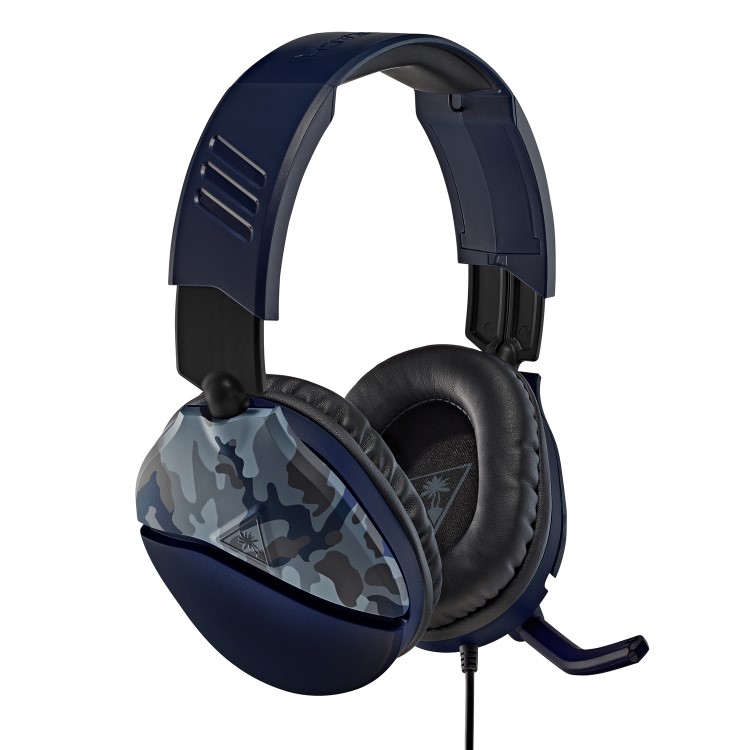 Turtle Beach Recon 70 Wired Gaming Headset Blue Camo