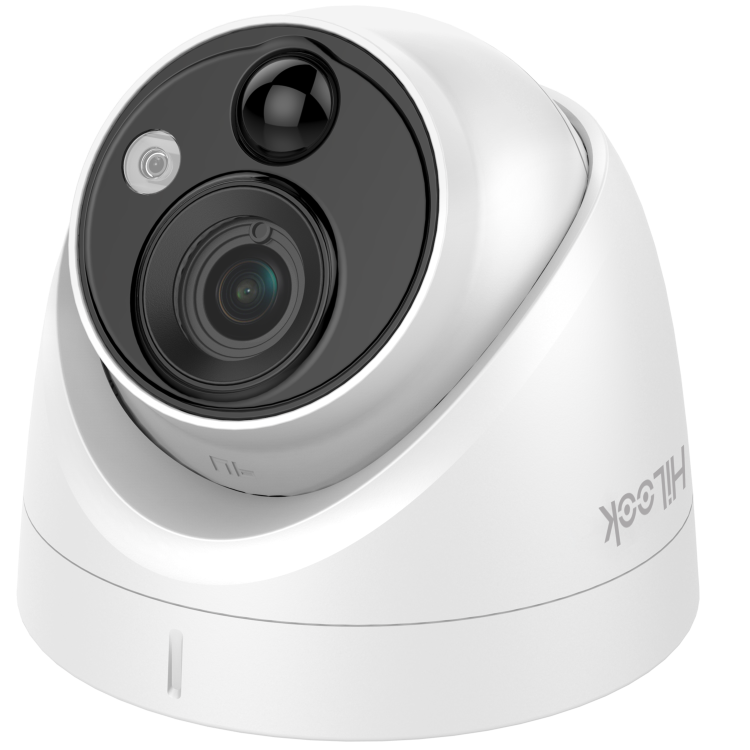 Hikvision HiLook 5MP Super HD PIR Turret Analogue Dome Cameras - 2 Pack  
