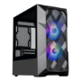 Cooler Master MasterBox TD300 Mesh RGB Mini Tower Gaming PC Case Black