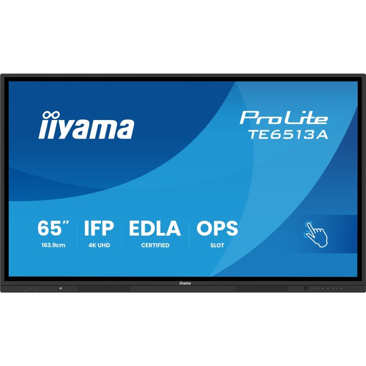 Iiyama 65" PureTouch IR with 40 point touch with android 14