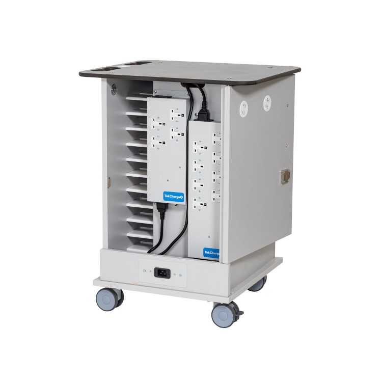 TekCharge Single Door 12 Tablets up to 13" Charging Trolley