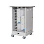 TekCharge Single Door 16 Laptops or Chromebook up to 17" Charging Trolley