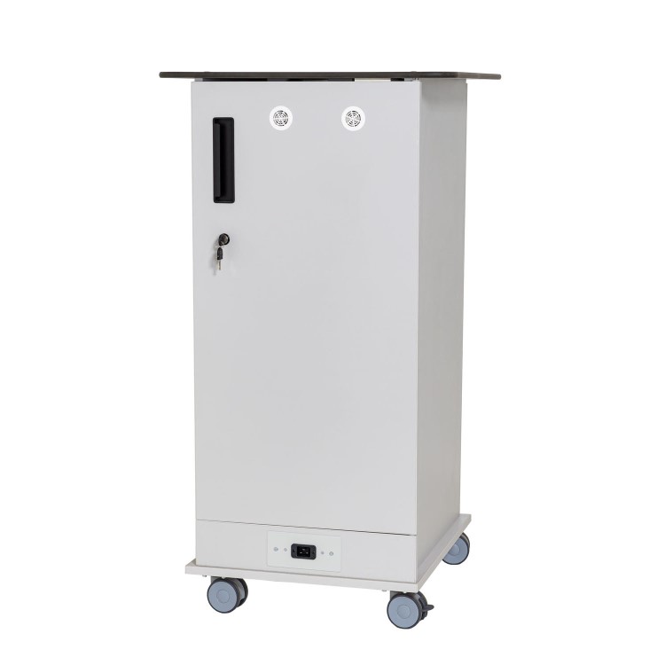 TekCharge Single Door 20 Laptops or Chromebook up to 17" Charging Trolley