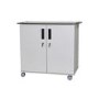 TekCharge Dual Door 32 Laptops or Chromebook up to 17" Charging Trolley