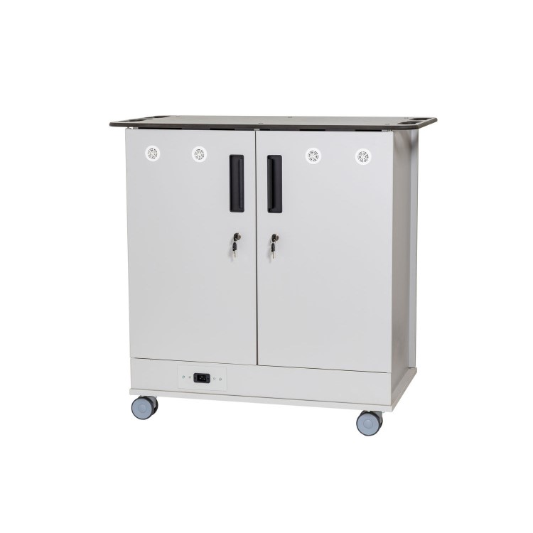 TekCharge Dual Door 32 Tablets up to 13" Charging Trolley