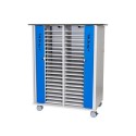 TEK40TABUSBC TekCharge Dual Door 40 Tablets up to 13" Charging Trolley