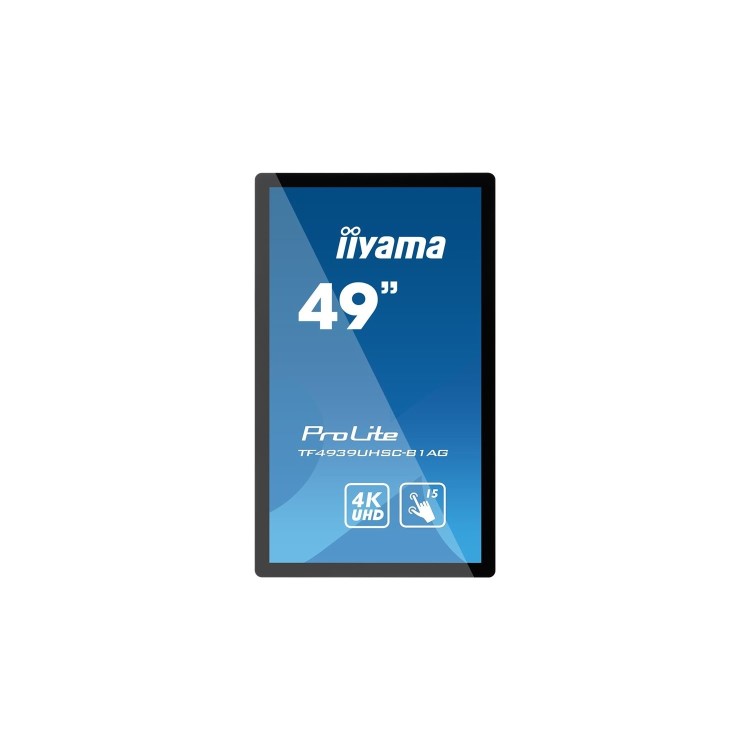 iiyama ProLite TF4939UHSC-B1AG 49" 4K UHD IPS Touchscreen Large Format Display 