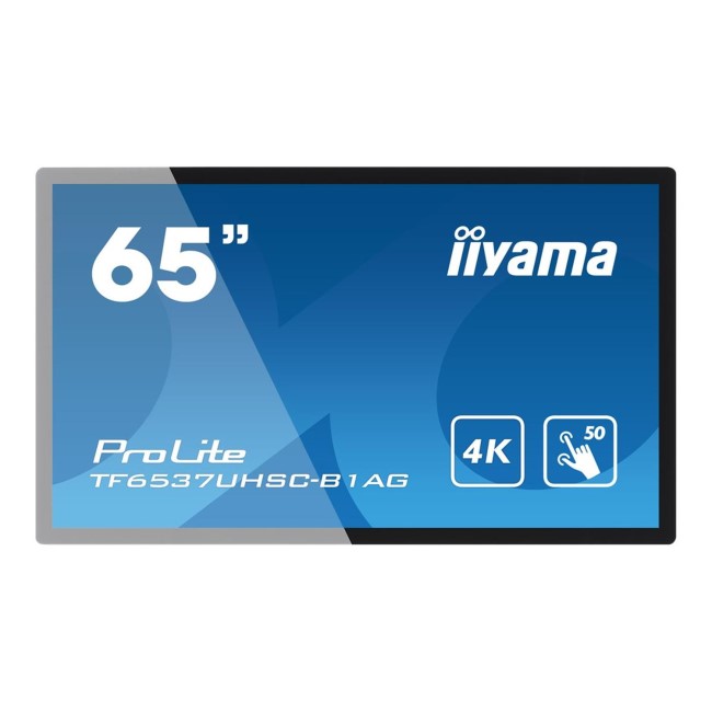 Iiyama TF6537UHSC-B1AG 65" 4K UHD Interactive Display