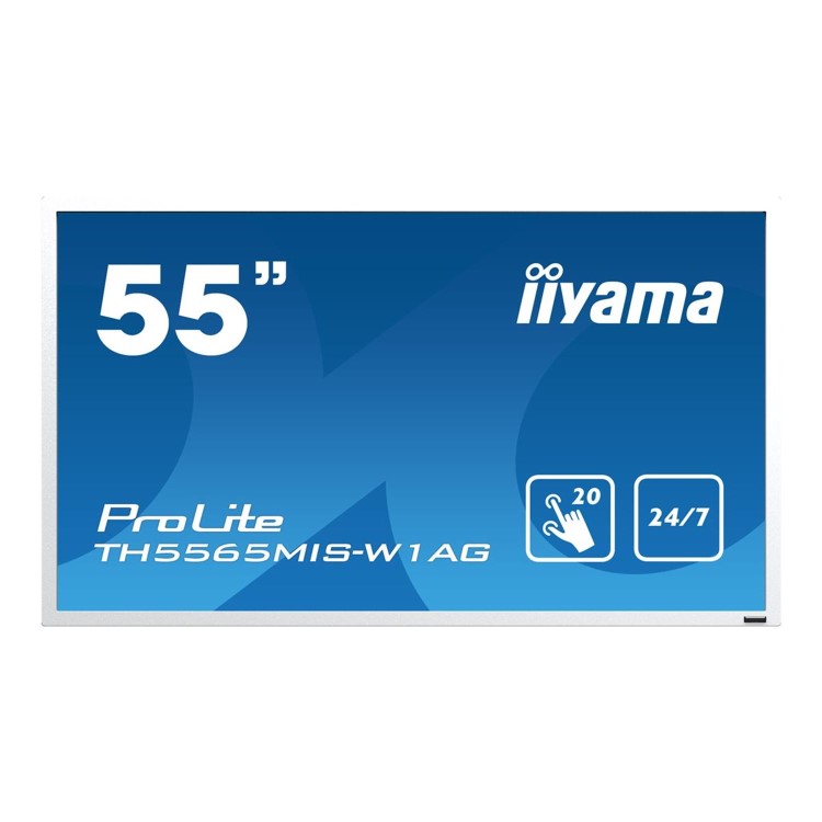 Iiyama TH5565MIS-W1AG Full HD 24/7 Operation Interactive Large Format Display