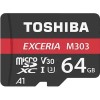 Toshiba 64GB M303 U3 Class 10 MicroSD