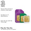 Three Pay As You Go Sim Card Trio
