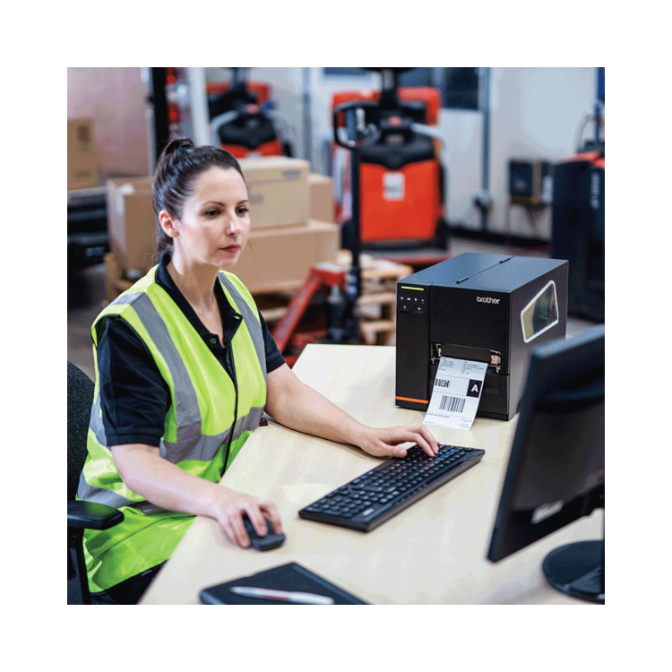 Brother TJ-4520TN 4 Inch Industrial Thermal Label Printer