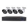 GRADE A1 - electriQ CCTV System - 4 Channel 1080p DVR with 4 x 1080p Bullet Cameras & 1TB HDD