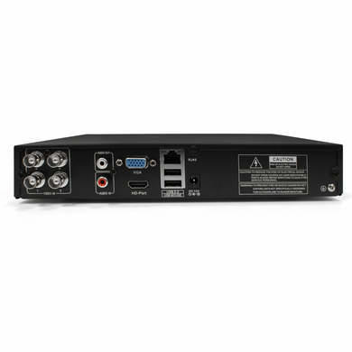 GRADE A1 - electriQ CCTV System - 4 Channel 1080p DVR with 4 x 1080p Bullet Cameras & 2TB HDD