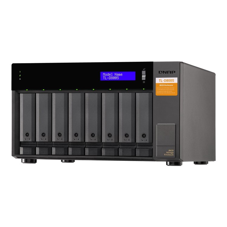 QNAP TL-D800S 8 Bay SATA Desktop NAS Expansion Enclosure
