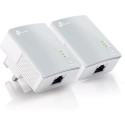 TL-PA4010 KIT V1.2 TP-Link TL-PA4010KIT AV500 10/100 Powerline Adapter Kit 1-Port