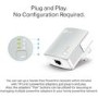 TP-Link AV600 600Mbps 1 Port Powerline Adapter - 2 Pack