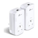 TL-PA8010P KIT TP-Link AV1200 1.3Gbps Passthrough Powerline Starter Kit - 2 Pack