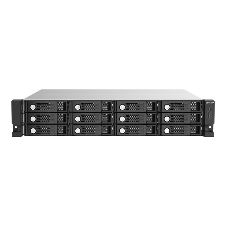 QNAP  Enterprise-grade SAS 12Gb/s storage expansion supporting multipath routing and daisy chaining