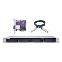 TL-R400S QNAP TL-R400S 4 Bay Rackmount NAS Expansion Enclosure