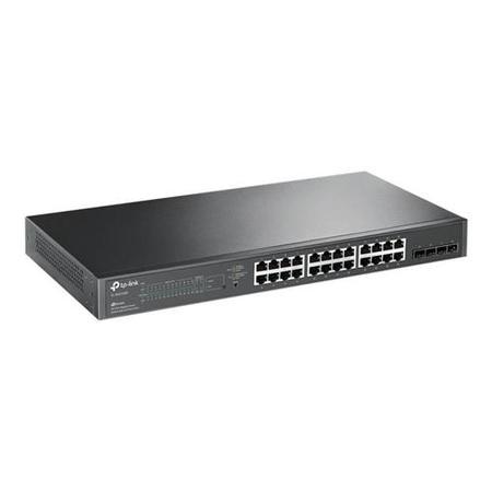 TP-Link JetStream 24-Port Gigabit Ethernet with 4x SFP PoE L2+ Rack-mountable Switch