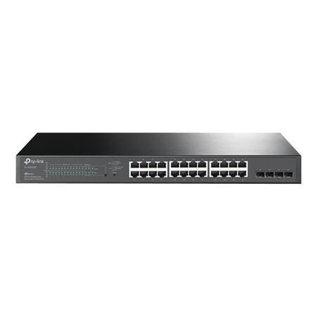 TP-Link JetStream 24-Port Gigabit Ethernet with 4x SFP PoE L2+ Rack-mountable Switch