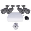 electriQ CCTV System - 4 Channel 1080p NVR with 4 x HD Bullet Cameras &amp; 2TB HDD