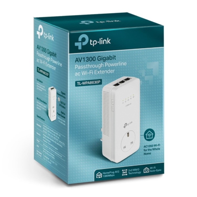 TP-LINK TL-WPA8630P KIT Dual Band 3-Port Swtich Bridge