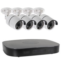 electriQ 4 Camera 1080p HD DVR CCTV System with 1TB HDD electriQ 4 Camera 1080p HD DVR CCTV System with 1TB HDD