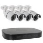 electriQ 4 Camera 1080p HD DVR CCTV System with 1TB HDD