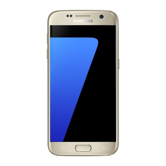 Grade C Samsung S7 Flat Gold 5.1" 32GB 4G Unlocked & Sim Free