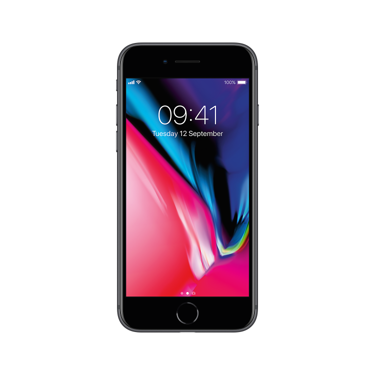 Grade A3 Apple iPhone 8 Space Grey 4.7" 64GB 4G Unlocked & SIM Free