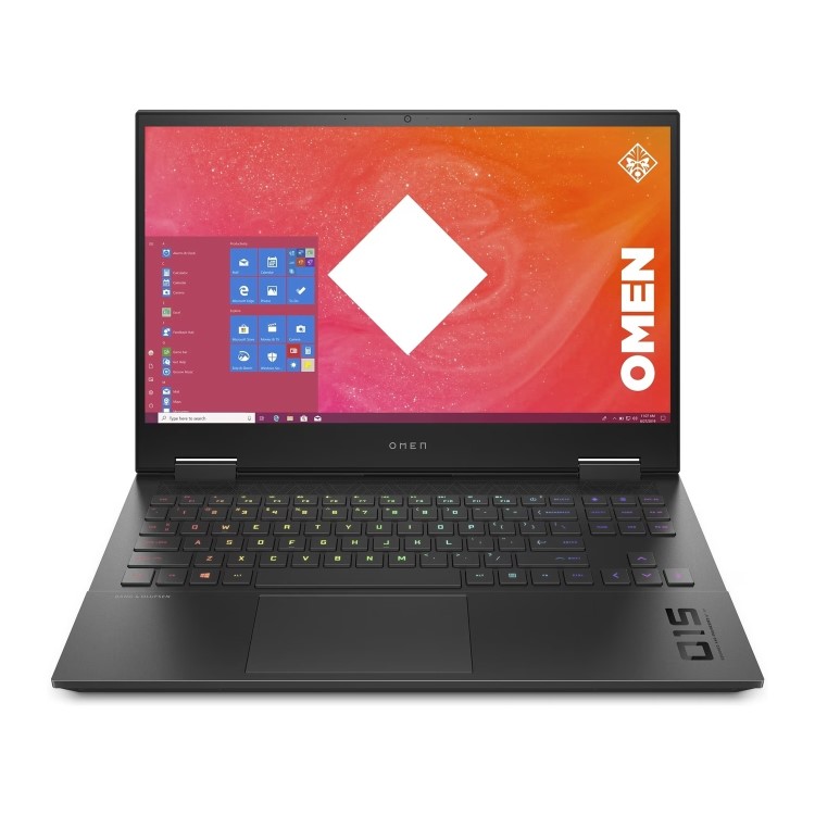 Refurbished HP Omen 15-EK0XXX Core i7-10750H 16GB 512GB RTX 2060 15.6 Inch Windows 10 Gaming Laptop