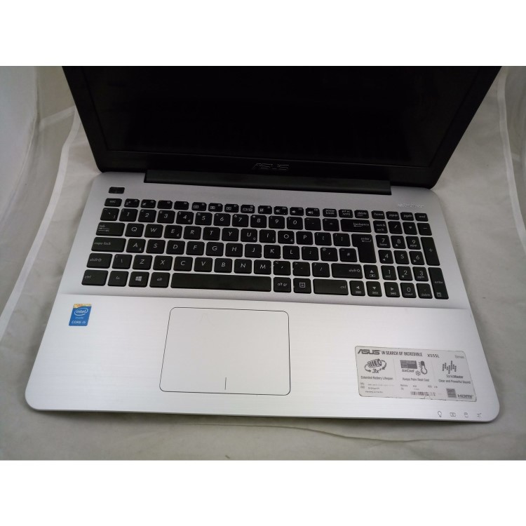 Refurbished ASUS X555L Intel Core i5 5200U 8GB 1TB 15.6 Inch Windows 10 Laptop in Black/Silver