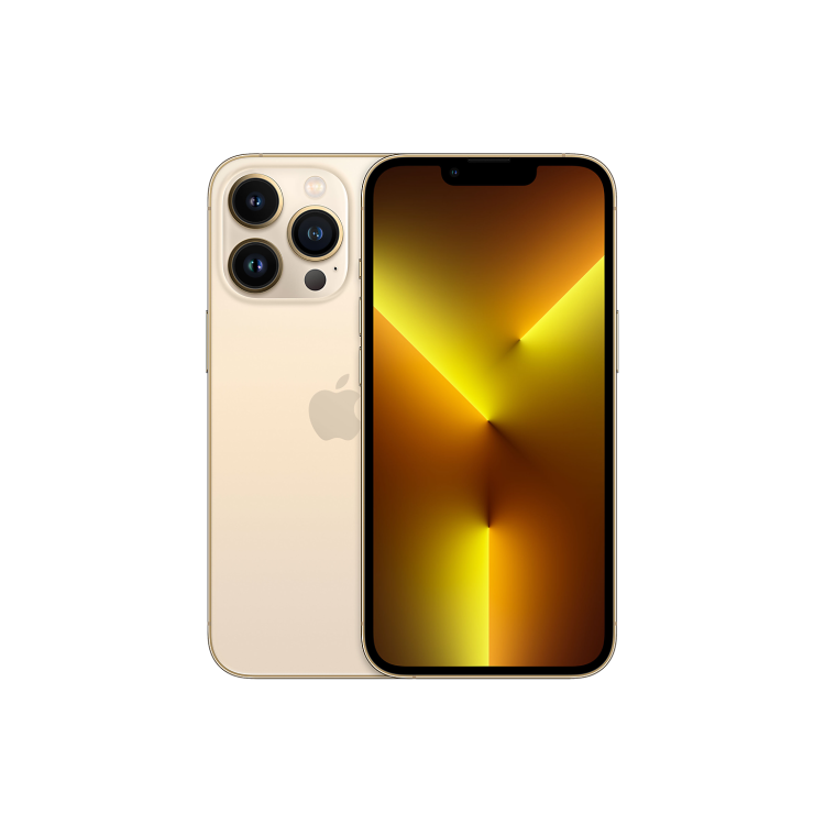 Refurbished Apple iPhone 13 Pro Gold 6.1" 128GB 5G Unlocked & SIM Free Smartphone