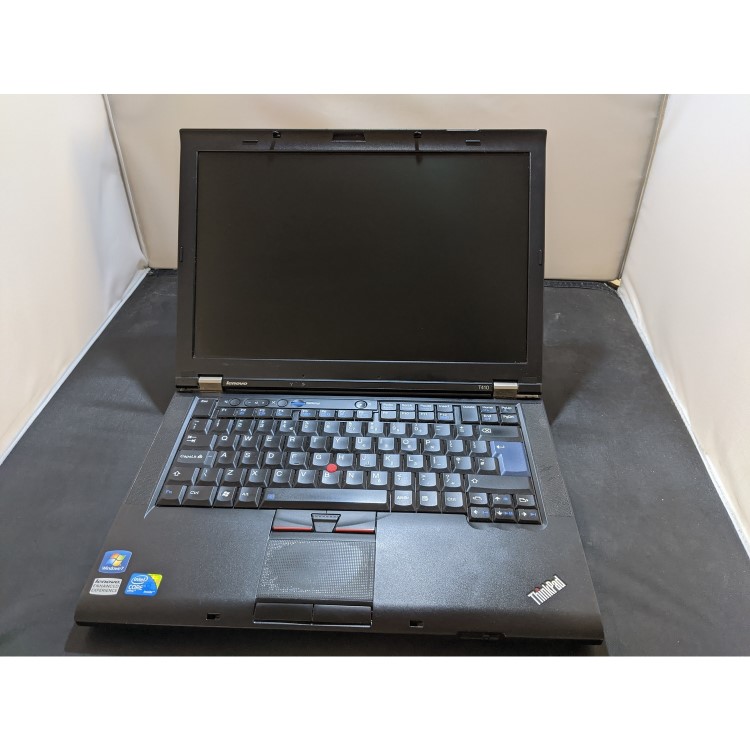 Refurbished Lenovo ThinkPad T410 Core i5 M 520 8GB 128GB DVD/RW 14 Inch Windows 10 Laptop