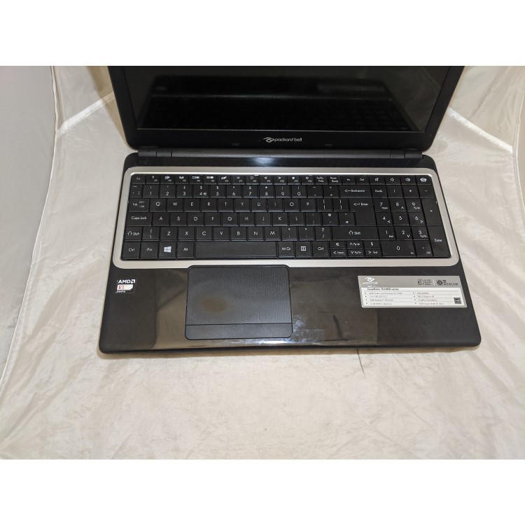 Refubished PACKARD BELL EASYNOTE TE69KB E1-2500 APU WITH RADEON HD GRAPHICS 4GB 500GB DVD/RW 15.6 Inch Windows 10 Laptop